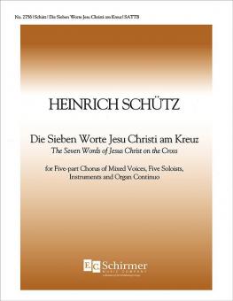 Die sieben Worte Jesu Christi am Kreuz 