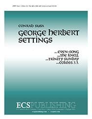 George Herbert Settings Coloss: 3.3. 