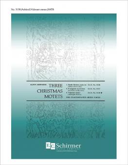 Three Christmas Motets No. 3 