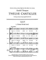 Twelve Canticles No. 1 