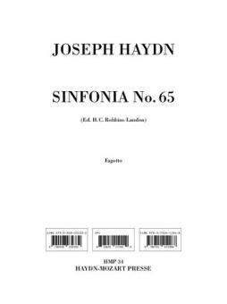 Sinfonia Nr.65 Hob. I:65 
