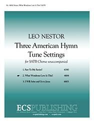Three American Hymn-Tune Settings No. 2 