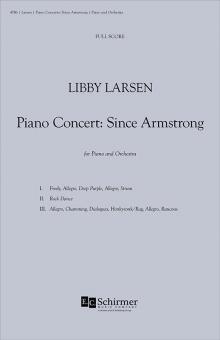 Piano Concerto: Since Armstrong 
