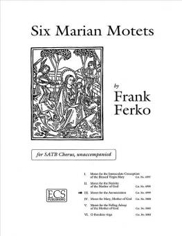 Six Marian Motets No. 3 