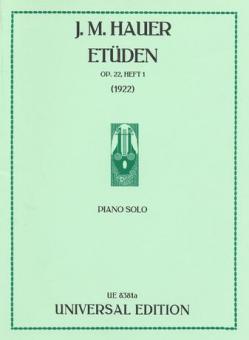 Etüden für Klavier op. 22/1-5 