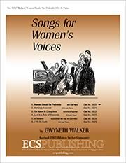 Songs for Women's Voices No. 1 