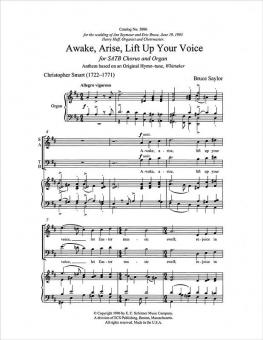 Awake, Arise, Lift Up Your Voice 