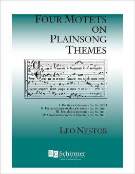 Four Motets on Plainsong Themes No. 1 