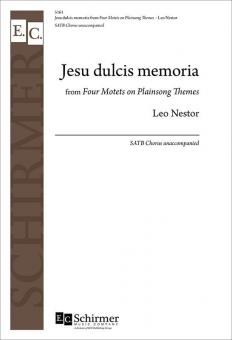 Four Motets on Plainsong Themes No. 3 