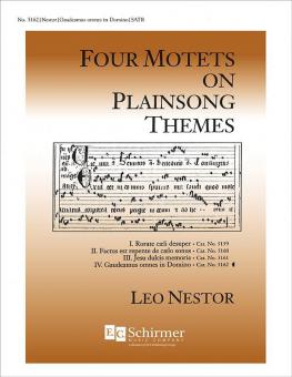 Four Motets on Plainsong Themes No. 4 