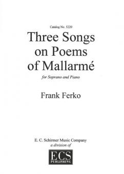 Three Songs on Poems of Mallarmé 