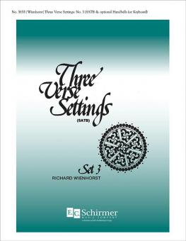 Three Verse Settings Set 3 