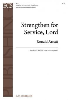 Strengthen for Service, Lord 