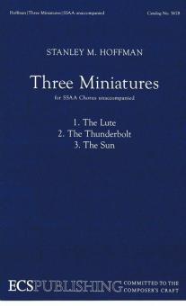 Three Miniatures 