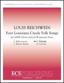 Four Louisiana Creole Folk Songs No. 3 
