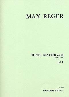 Bunte Blätter Band 2 op. 36/5-9 