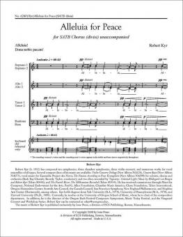 Alleluia for Peace 