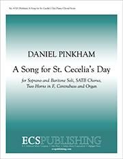 A Song for St. Cecilia's Day 
