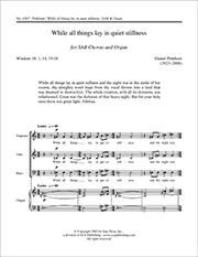 While All Things Lay in Quiet Stillness 