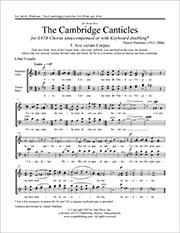 The Cambridge Canticles 