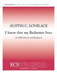 I Know that my Redeemer lives 