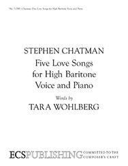 Five Love Songs for High Baritone Voice and Piano 