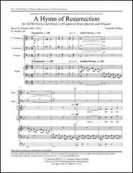 A Hymn of Resurrection 