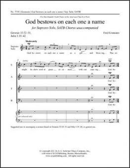 God Bestows On Each One a Name 