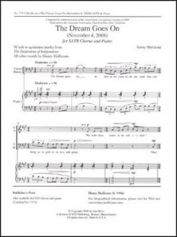 The Dream Goes On: November 4, 2008 