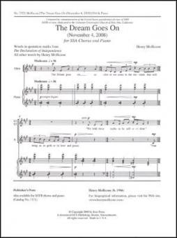 The Dream Goes On: November 4, 2008 