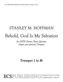 Behold, God Is My Salvation 