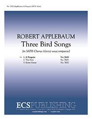 Three Bird Songs: 1. A Penguin 