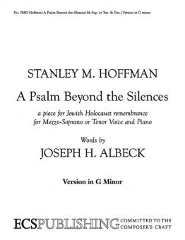 A Psalm Beyond the Silences 