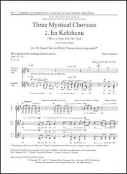 Three Mystical Choruses No. 2 