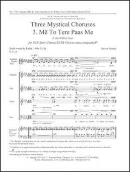 Three Mystical Choruses No. 3 