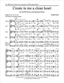 Create in me a clean heart 