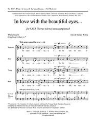 In love with the beautiful eyes 