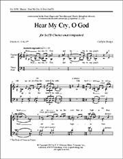 Hear My Cry, O God 