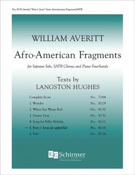 Afro-American Fragments: 5. Feet o' Jesus 