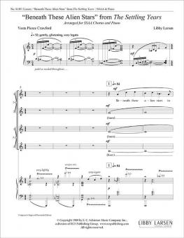 The Settling Years: No 2 Beneath These Alien Stars 