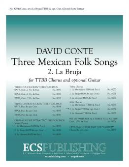 Three Mexican Folk Songs: 2. La Bruja 