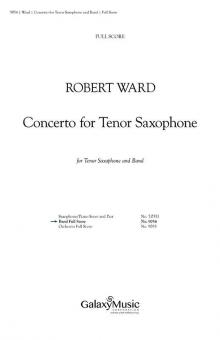 Concerto for Tenor Saxophone and Band 