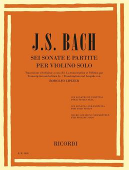 Sei sonate e partite per violino solo 