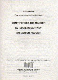 Don't Forget The Manger 