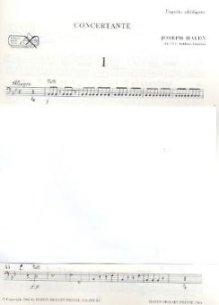 Sinfonia concertante Hob. I:105 