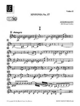 Sinfonia Nr.57 Hob. I:57 