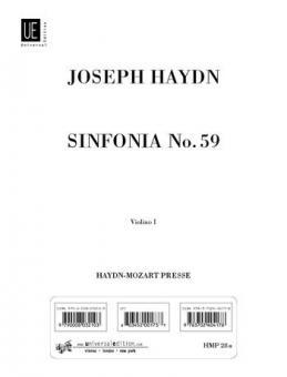 Sinfonia Nr.59 'Feuer-Sinfonie' Hob. I:59 