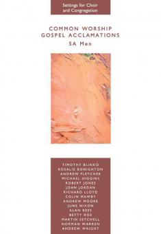 Common Worship Gospel Acclamations - SA Men 