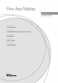 Five Ave Marias Set 1 