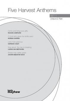 Five Harvest Anthems Set 1 